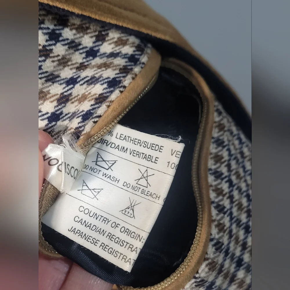 Men's Aquascutum Suede Leather Jacket Wool Lining - Picture 9 of 12